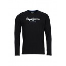 Pepe Jeans Ανδρική Μπλούζα Μακρυμάνικη Μαύρη Κωδικός: PM508209-999