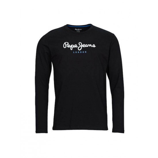 Pepe Jeans Ανδρική Μπλούζα Μακρυμάνικη Μαύρη Κωδικός: PM508209-999