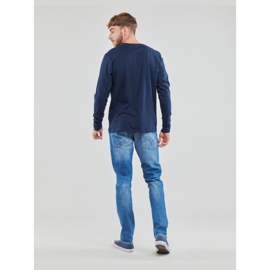 Pepe Jeans Ανδρική Μπλούζα Μακρυμάνικη Navy Μπλε Κωδικός: PM508209-595