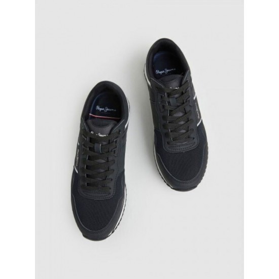 Pepe Jeans Ανδρικά Sneakers Μαύρα Κωδικός: PMS30996-999