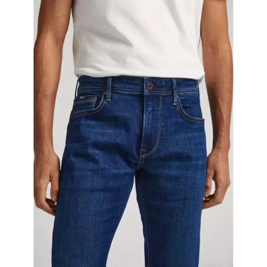 Pepe Jeans Ανδρικό Παντελόνι Τζιν σε Κανονική Εφαρμογή Μπλε
