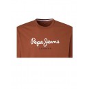 Pepe Jeans Eggo Ανδρική Μπλούζα Μακρυμάνικη Καφέ Κωδικός: PM508209-867