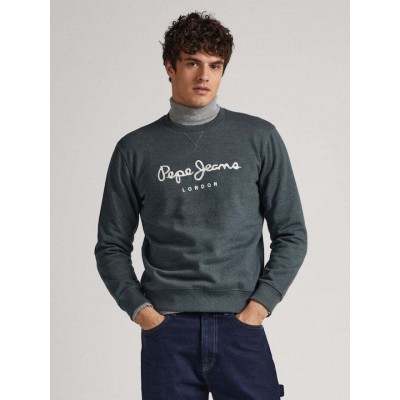 Pepe Jeans Ανδρικό Φούτερ Regent Green Κωδικός: PM582522-692