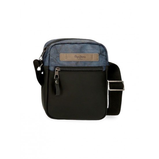 Pepe Jeans Ανδρικό Τσαντάκι Ωμου Ocean 7685431-999 Μαύρο