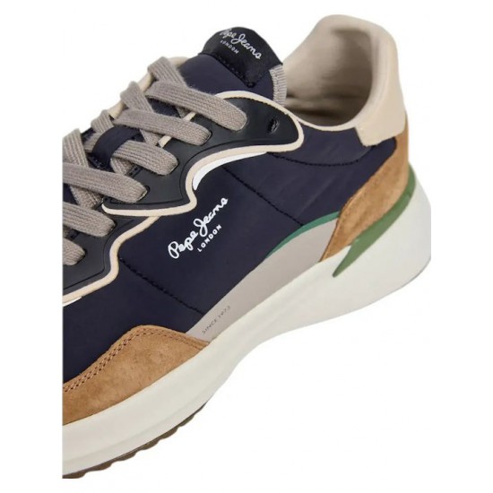 Pepe Jeans Ανδρικά Sneakers Bampton Club PMS600022-999 Μαύρο