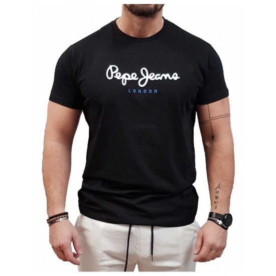 PEPE JEANS - PM508208-999 - EGGO N - BLACK - ΜΠΛΟΥΖΑ ΜΑΚΟ