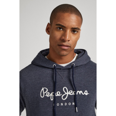 Pepe Jeans Ανδρικό Φούτερ με Κουκούλα Γκρι Κωδικός: PM582521-594