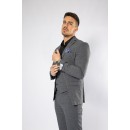SENIOR - 3309 - SLIM FIT - ΓΚΡΙ ΡΑΦ-ΚΟΥΣΤΟΥΜΙ-Senior
