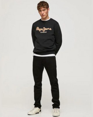 Pepe Jeans Ανδρικό Φούτερ Μαύρο Κωδικός: PM582225-999