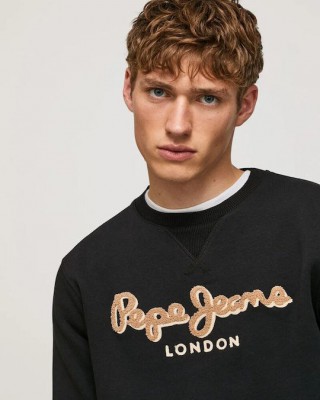 Pepe Jeans Ανδρικό Φούτερ Μαύρο Κωδικός: PM582225-999