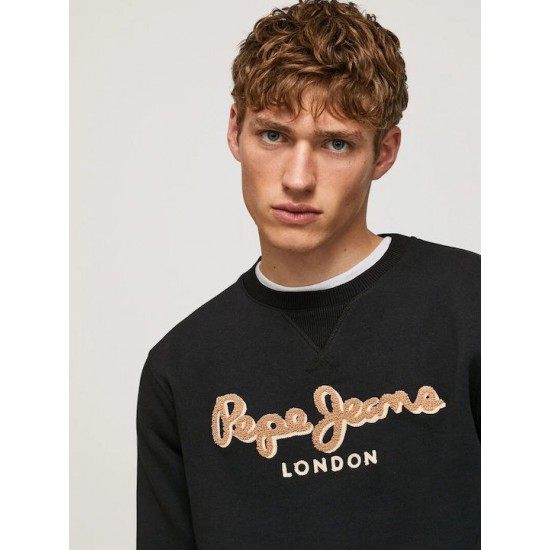 Pepe Jeans Ανδρικό Φούτερ Μαύρο Κωδικός: PM582225-999