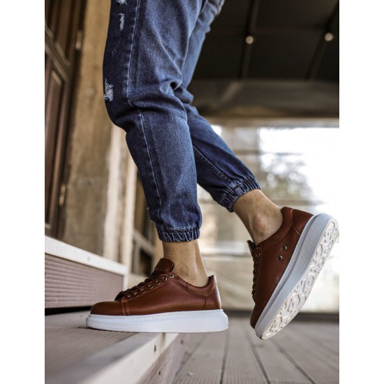 KNACK Ανδρικά ταμπά δίσολα Sneakers λαστιχένια σόλα 25700