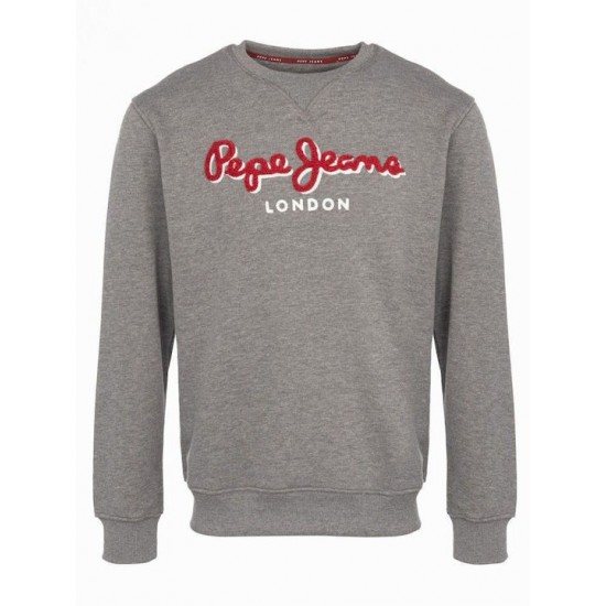 Pepe Jeans Ανδρικό Φούτερ Γκρι Κωδικός: PM582225-963