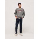 Pepe Jeans Ανδρικό Φούτερ Γκρι Κωδικός: PM582225-963