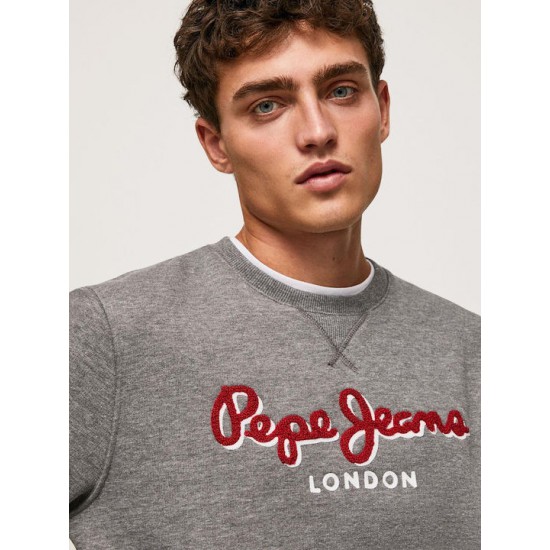 Pepe Jeans Ανδρικό Φούτερ Γκρι Κωδικός: PM582225-963