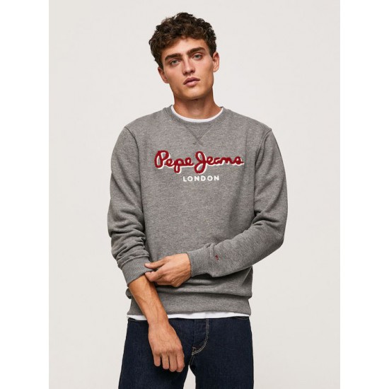 Pepe Jeans Ανδρικό Φούτερ Γκρι Κωδικός: PM582225-963