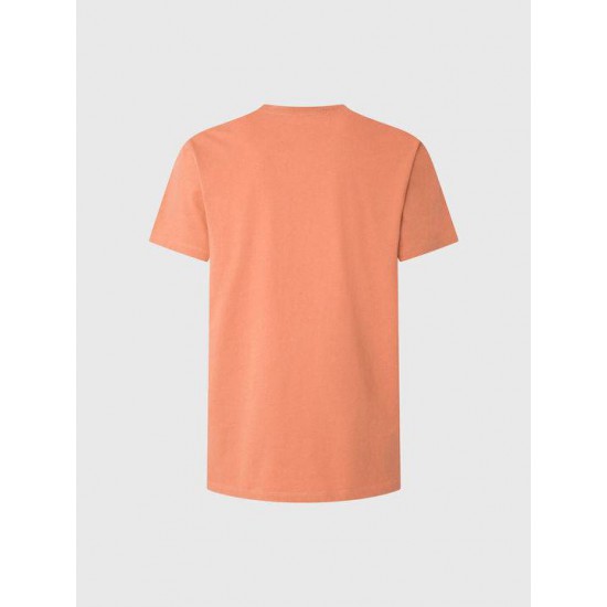 Pepe Jeans Ανδρική Μπλούζα Richmond T-shirt PM508698-145 Πορτοκαλί