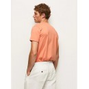 Pepe Jeans Ανδρική Μπλούζα Richmond T-shirt PM508698-145 Πορτοκαλί