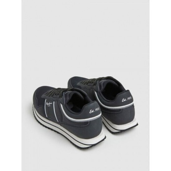 Pepe Jeans Ανδρικά Sneakers Μαύρα Κωδικός: PMS30996-999