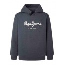 Pepe Jeans Ανδρικό Φούτερ με Κουκούλα Γκρι Κωδικός: PM582521-594