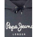 Pepe Jeans Ανδρικό Φούτερ με Κουκούλα Γκρι Κωδικός: PM582521-594