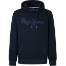 Pepe Jeans Ryan Ανδρικό Φούτερ με Κουκούλα και Τσέπες Μπλε Κωδικός: PM582328-594