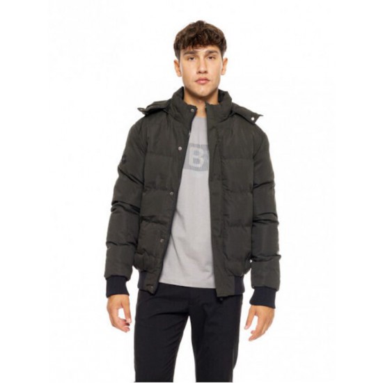 BISTON ΑΝΔΡΙΚΟ ΜΠΟΥΦΑΝ BOMBER BLACK 50-201-076