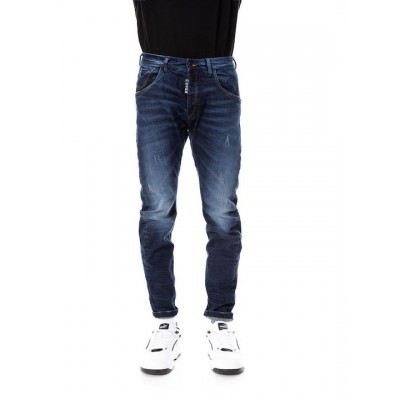 Cover Jeans Ανδρικό Παντελόνι Τζιν Μπλε Κωδικός: F4452-27