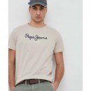 PEPE JEANS M EGGO N T-SHIRT - PM508208-839-base beige