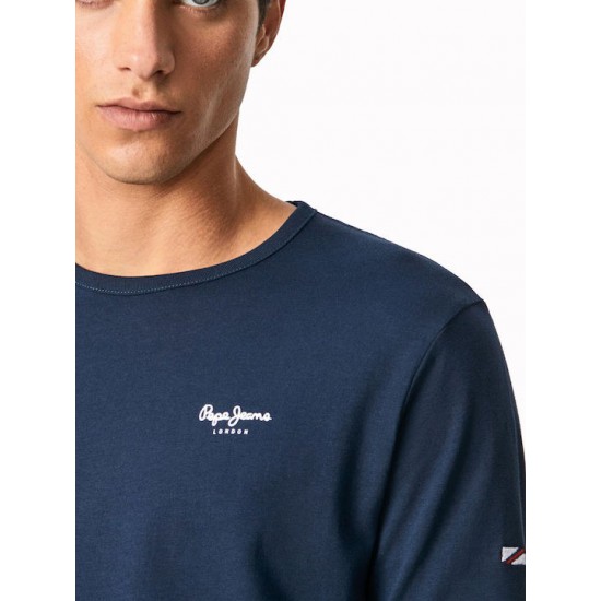Ανδρική Μπλούζα PEPE JEANS PM508211-595 Navy