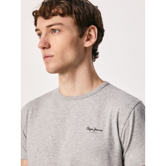 PEPE JEANS ORIGINAL BASIC 3 T-SHIRT ΑΝΔΡΙΚΗ ΜΠΛΟΥΖΑ PM508212-933