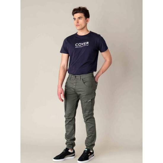 Cover - Army - M0186-25 - Khaki - Παντελόνι Υφασμάτινο