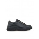 Ανδρικό Υπόδημα RAYMONT 823-Black-Black-Sole Μαύρο