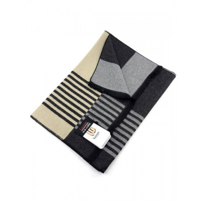 ΚΑΣΚΟΛ 30*180 ΔΙΠΛΗΣ ΟΨΕΩΣ LEGEND ACCESSORIES (CASHMERE TOUCH) ΜΠΕΖ ΜΕ ΓΚΡΙ LGS-3021-157