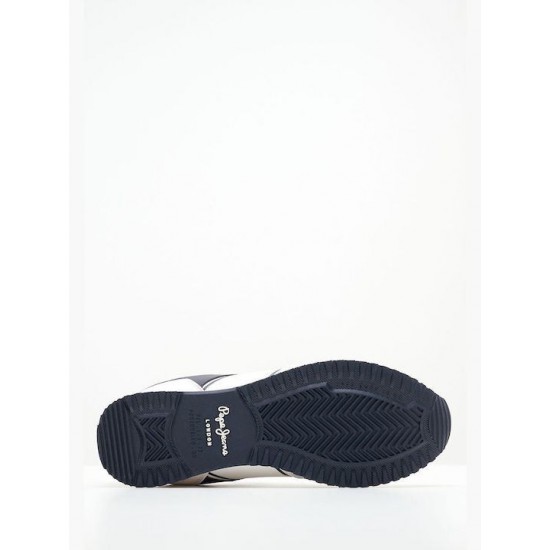 Pepe Jeans Dublin White Ανδρικά Sneakers Λευκά (PMS40009 800)