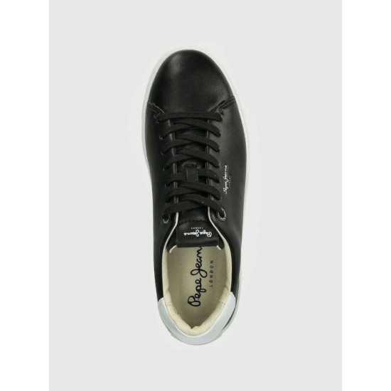 Pepe Jeans Camden Basic Ανδρικά Sneakers Μαύρα PMS00007-999