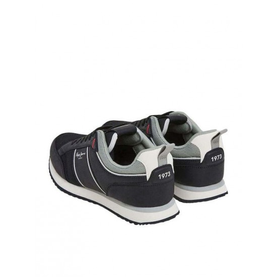 PEPE JEANS DUBLIN BRAND ΠΑΠΟΥΤΣΙ ΑΝΔΡΙΚΟ PMS40009-999 Black