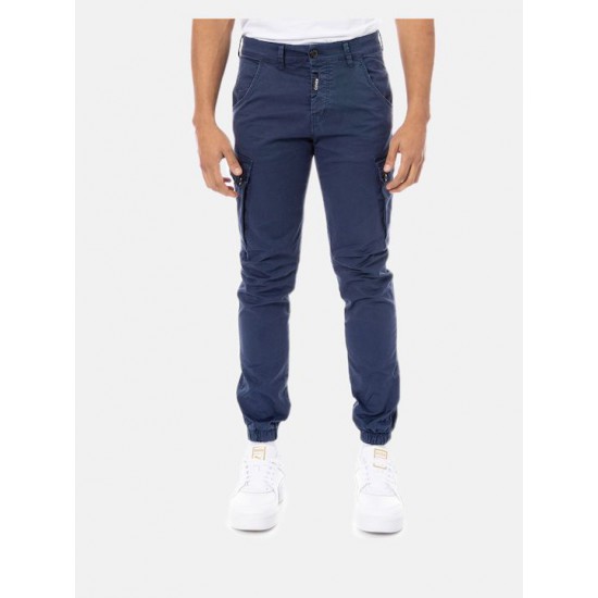 Cover Jeans Ανδρικό Παντελόνι Μπλε-ναυτικό-NEW ARMY T0190-28