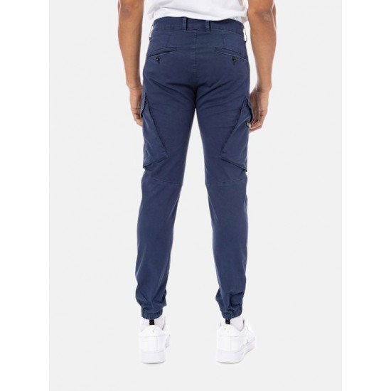 Cover Jeans Ανδρικό Παντελόνι Μπλε-ναυτικό-NEW ARMY T0190-28