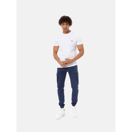 Cover Jeans Ανδρικό Παντελόνι Μπλε-ναυτικό-NEW ARMY T0190-28