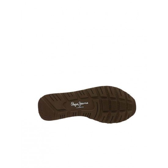 Pepe Jeans Ανδρικά Sneakers Drop 2 Brit Supra PMS40020-800 ΛΕΥΚΟ