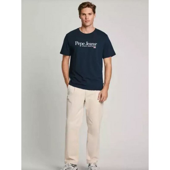 Pepe Jeans T-Shirt ALBERT PM509432-594 DULWICH BLUE