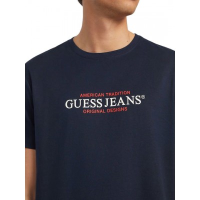 Ανδρική Μπλούζα GUESS JEANS M4YI42K8FQ4-A71W Μπλε