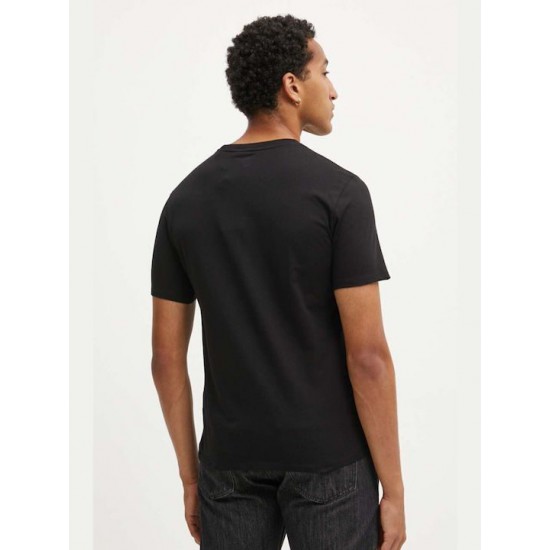 Guess Jeans Ανδρικό T-Shirt M4YI56K8HM0-BLK Μαύρο