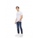 Cover - Q2452-29 - Oregon - 3D Loose skinny - Blue Denim - παντελόνι Jeans