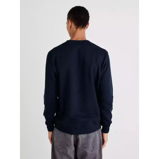 Pepe Jeans Ανδρικό Φούτερ Με Λαιμόκοψη New Joe Crew PM582715-594 Μπλε