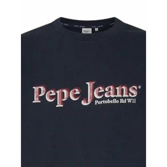 PEPE JEANS ΦΟΥΤΕΡ ΛΑΙΜΟΚΟΨΗ ΑΝΔΡΙΚΟ PM582727-594 μπλε