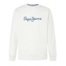 PEPE JEANS NEW JOE ΦΟΥΤΕΡ ΛΑΙΜΟΚΟΨΗ ΑΝΔΡΙΚΟ PM582715 803 λευκο