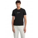 GUESS JEANS SLIM LOGO T-SHIRT ΜΠΛΟΥΖΑ ΑΝΔΡΙΚΗ BLACK GU0APM4YI52K8HM00000
