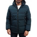 Rebase - 242RJK-2004 - Deep Teal - Zip Off Removable Hood - Μπουφάν